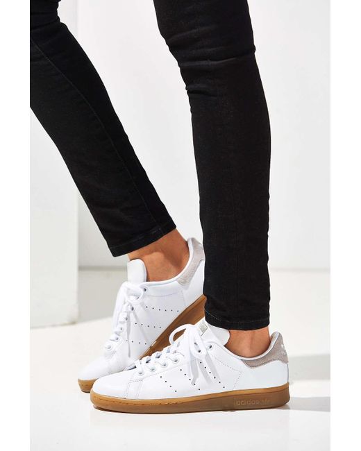 adidas Originals Originals Stan Smith Gum Sole Sneaker in Gray Lyst